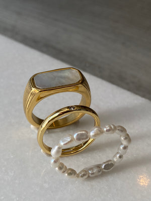 
                  
                    Load image into Gallery viewer, Fresh Water Pearl Ring
                  
                